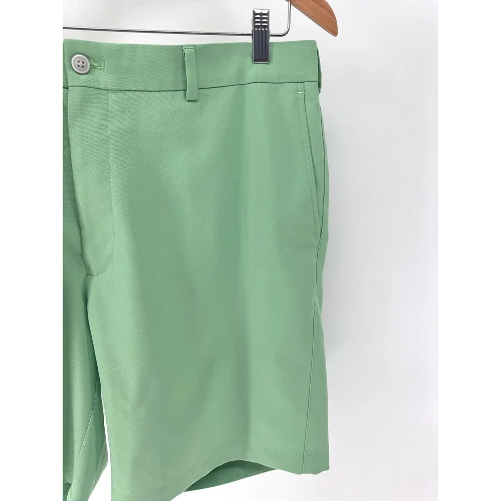 Peter Millar Golf Shorts Men 38 Sport Salem Classic Performance Green 9 Inseam